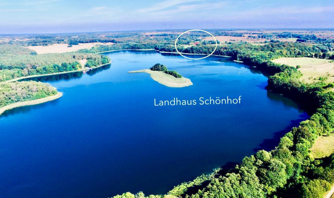 Landhaus Schoenhof Feldberger Seenlandschaft Luaran gambar
